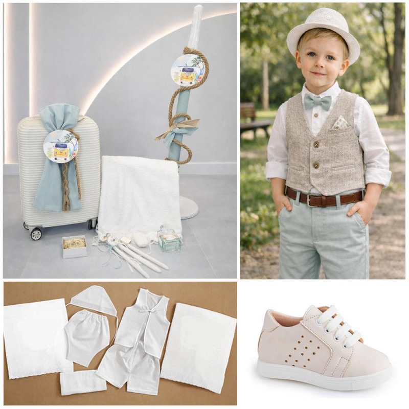 ΠΑΚΕΤΟ ΒΑΠΤΙΣΗΣ ΓΙΑ ΑΓΟΡΑΚΙ VW ΣΕΡΦ ΜΕ ΡΟΥΧΟ Guy Laroche