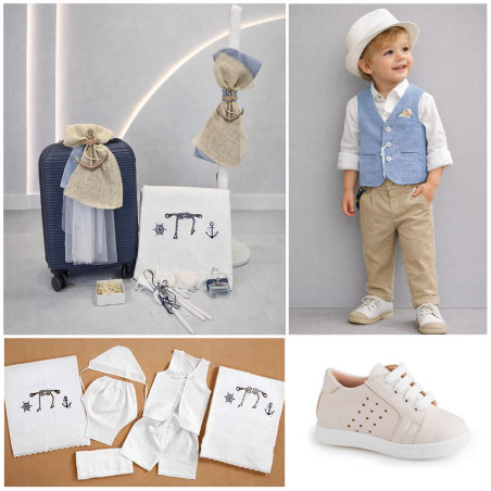 ΠΑΚΕΤΟ ΒΑΠΤΙΣΗΣ ΓΙΑ ΑΓΟΡΑΚΙ ΑΓΚΥΡΑ ΜΕ ΡΟΥΧΟ Guy Laroche