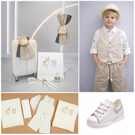 ΠΑΚΕΤΟ ΒΑΠΤΙΣΗΣ ΓΙΑ ΑΓΟΡΑΚΙ ΖΩΑ ΤΟΥ ΔΑΣΟΥΣ ΜΕ ΡΟΥΧΟ Guy Laroche