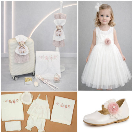 ΠΑΚΕΤΟ ΒΑΠΤΙΣΗΣ ΓΙΑ ΚΟΡΙΤΣΑΚΙ ΑΡΚΟΥΔΑΚΙ ΜΕ ΡΟΥΧΟ Guy Laroche