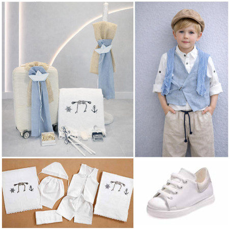 ΠΑΚΕΤΟ ΒΑΠΤΙΣΗΣ ΓΙΑ ΑΓΟΡΑΚΙ ΚΑΡΑΒΑΚΙ ΜΕ ΡΟΥΧΟ Guy Laroche