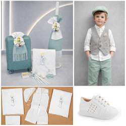 ΠΑΚΕΤΟ ΒΑΠΤΙΣΗΣ ΓΙΑ ΑΓΟΡΑΚΙ ΜΙΚΡΟΣ ΠΡΙΓΚΙΠΑΣ ΜΕ ΡΟΥΧΟ Guy Laroche