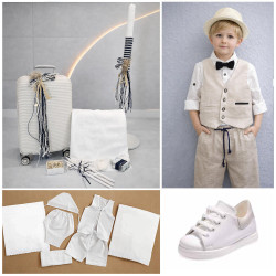 ΠΑΚΕΤΟ ΒΑΠΤΙΣΗΣ ΓΙΑ ΑΓΟΡΑΚΙ ΜΟΝΟΓΡΑΜΜΑ ΜΕ ΡΟΥΧΟ Guy Laroche