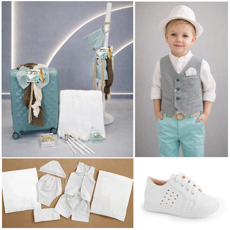 ΠΑΚΕΤΟ ΒΑΠΤΙΣΗΣ ΓΙΑ ΑΓΟΡΑΚΙ VW ΣΕΡΦ ΜΕ ΡΟΥΧΟ Guy Laroche