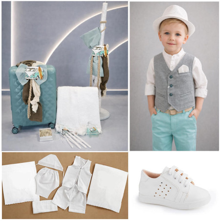 ΠΑΚΕΤΟ ΒΑΠΤΙΣΗΣ ΓΙΑ ΑΓΟΡΑΚΙ VW ΣΕΡΦ ΜΕ ΡΟΥΧΟ Guy Laroche