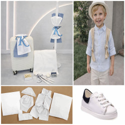 ΠΑΚΕΤΟ ΒΑΠΤΙΣΗΣ ΓΙΑ ΑΓΟΡΑΚΙ ΜΟΝΟΓΡΑΜΜΑ ΜΕ ΡΟΥΧΟ Guy Laroche