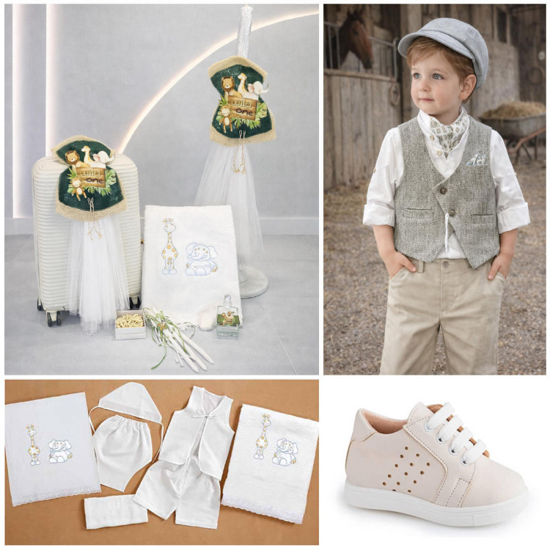 ΠΑΚΕΤΟ ΒΑΠΤΙΣΗΣ ΓΙΑ ΑΓΟΡΑΚΙ ΖΩΑ ΤΗΣ ΖΟΥΓΚΛΑΣ ΜΕ ΡΟΥΧΟ Guy Laroche