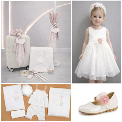 ΠΑΚΕΤΟ ΒΑΠΤΙΣΗΣ ΓΙΑ ΚΟΡΙΤΣΑΚΙ ΚΥΚΝΟΣ ΜΕ ΡΟΥΧΟ Guy Laroche