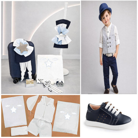 ΠΑΚΕΤΟ ΒΑΠΤΙΣΗΣ ΓΙΑ ΑΓΟΡΑΚΙ ΑΣΤΕΡΙ ΜΕ ΡΟΥΧΟ LE PETIT PRE