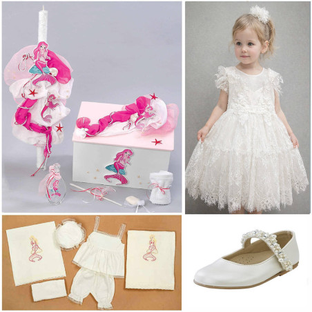 ΠΑΚΕΤΟ ΒΑΠΤΙΣΗΣ ΓΙΑ ΚΟΡΙΤΣΑΚΙ ΓΟΡΓΟΝΑ ΜΕ ΡΟΥΧΟ Guy Laroche