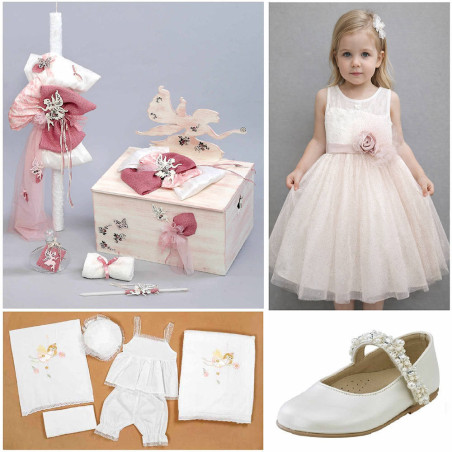 ΠΑΚΕΤΟ ΒΑΠΤΙΣΗΣ ΓΙΑ ΚΟΡΙΤΣΑΚΙ ΝΕΡΑΙΔΑ ΜΕ ΡΟΥΧΟ Guy Laroche