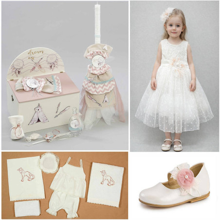 ΠΑΚΕΤΟ ΒΑΠΤΙΣΗΣ ΓΙΑ ΚΟΡΙΤΣΑΚΙ ΙΝΔΙΑΝΑ ΜΕ ΡΟΥΧΟ Guy Laroche