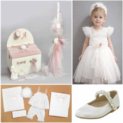 ΠΑΚΕΤΟ ΒΑΠΤΙΣΗΣ ΓΙΑ ΚΟΡΙΤΣΑΚΙ PRINCESS ΜΕ ΡΟΥΧΟ Guy Laroche