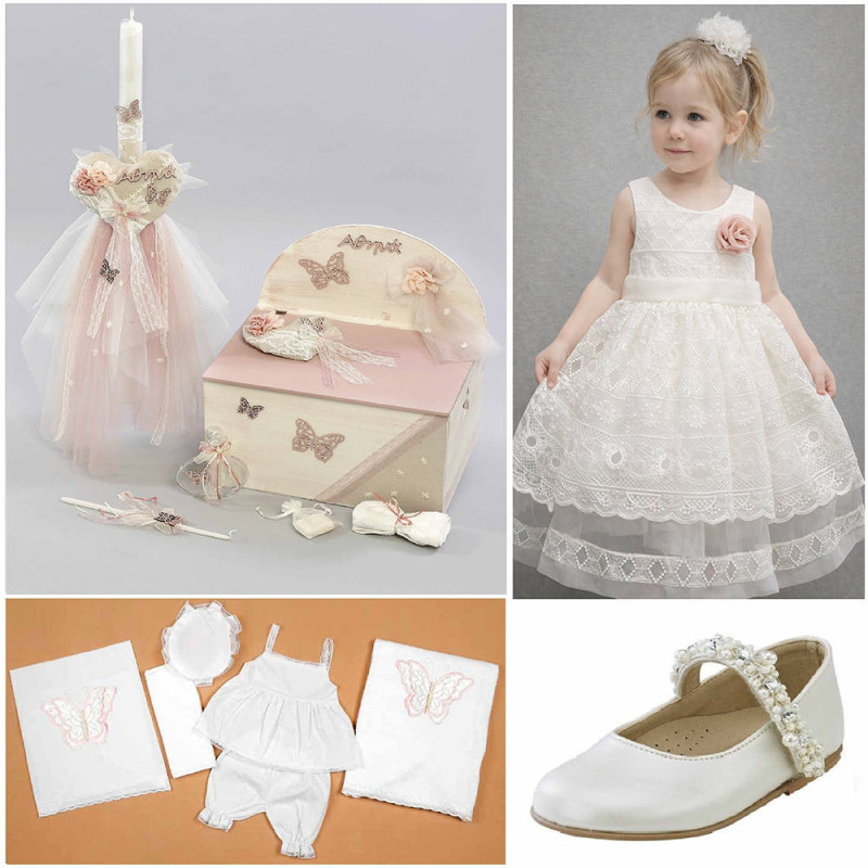 ΠΑΚΕΤΟ ΒΑΠΤΙΣΗΣ ΓΙΑ ΚΟΡΙΤΣΑΚΙ ΚΑΡΔΙΑ ΜΕ ΡΟΥΧΟ Guy Laroche