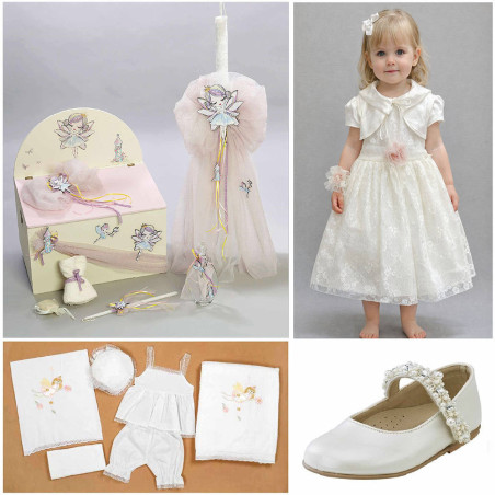 ΠΑΚΕΤΟ ΒΑΠΤΙΣΗΣ ΓΙΑ ΚΟΡΙΤΣΑΚΙ ΝΕΡΑΙΔΑ ΜΕ ΡΟΥΧΟ Guy Laroche