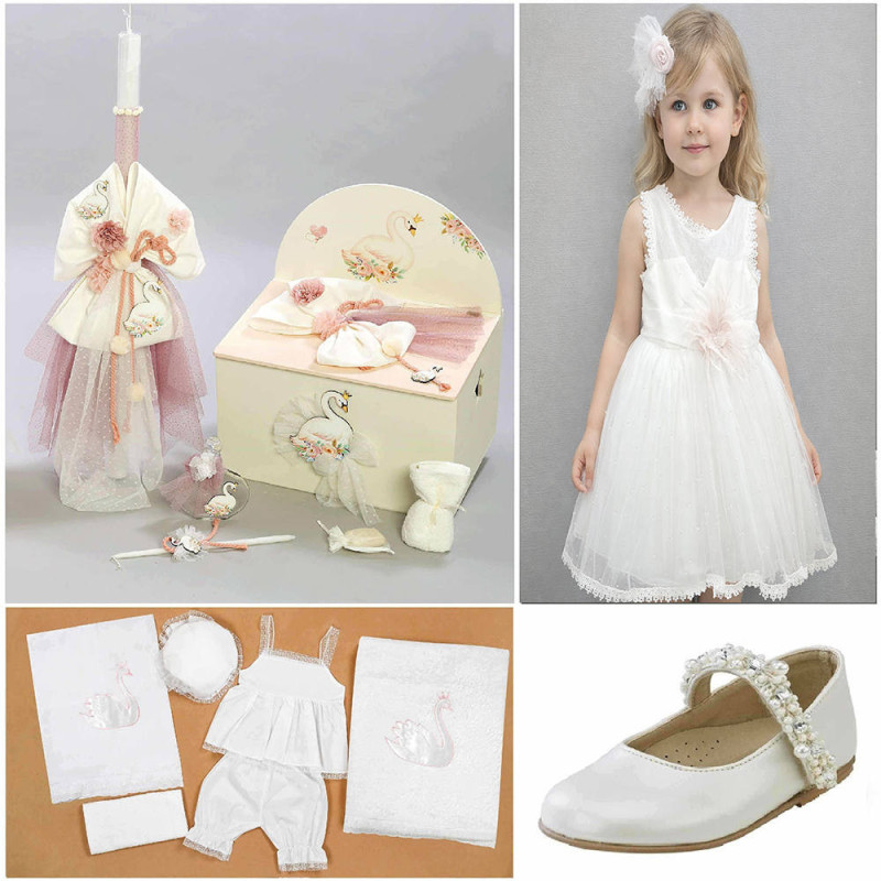 ΠΑΚΕΤΟ ΒΑΠΤΙΣΗΣ ΓΙΑ ΚΟΡΙΤΣΑΚΙ ΚΥΚΝΟΣ ΜΕ ΡΟΥΧΟ Guy Laroche