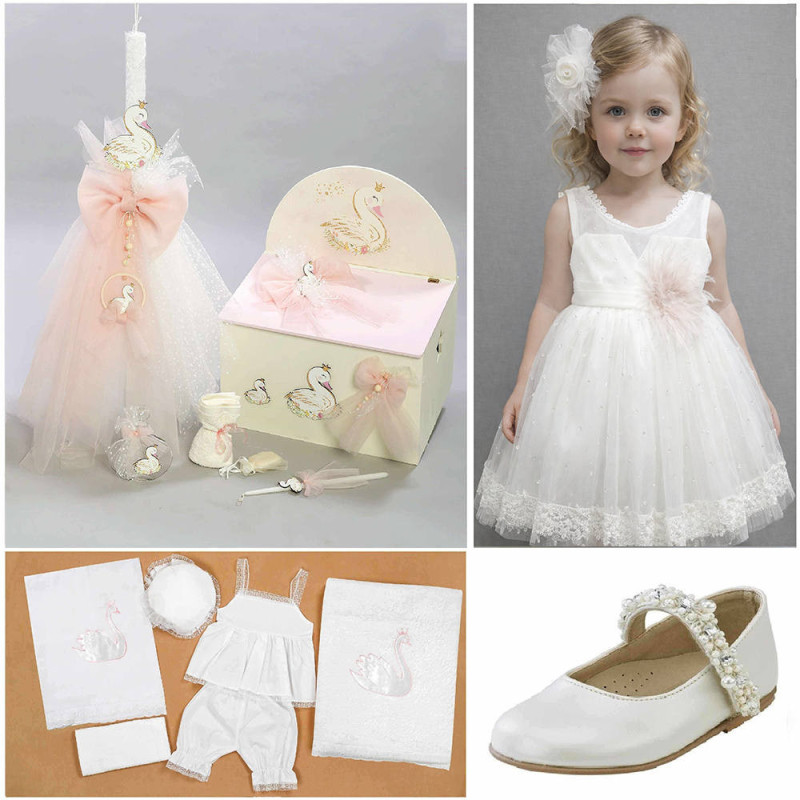 ΠΑΚΕΤΟ ΒΑΠΤΙΣΗΣ ΓΙΑ ΚΟΡΙΤΣΑΚΙ ΚΥΚΝΟΣ ΜΕ ΡΟΥΧΟ Guy Laroche