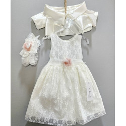 ΣΕΤ ΒΑΠΤΙΣΗΣ ΓΙΑ ΚΟΡΙΤΣΑΚΙ ΠΡΙΓΚΙΠΙΣΣΑ ΜΕ ΡΟΥΧΟ Guy Laroche ΠΚ-125