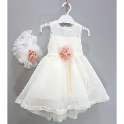 ΠΑΚΕΤΟ ΒΑΠΤΙΣΗΣ ΓΙΑ ΚΟΡΙΤΣΑΚΙ ΜΠΑΛΑΡΙΝΑ ΜΕ ΡΟΥΧΟ Guy Laroche ΠΚ-418