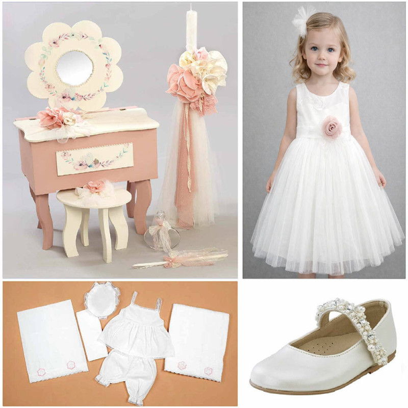 ΠΑΚΕΤΟ ΒΑΠΤΙΣΗΣ ΓΙΑ ΚΟΡΙΤΣΑΚΙ ΛΟΥΛΟΥΔΑΚΙΑ ΜΕ ΡΟΥΧΟ Guy Laroche