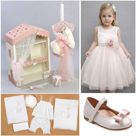 ΠΑΚΕΤΟ ΒΑΠΤΙΣΗΣ ΓΙΑ ΚΟΡΙΤΣΑΚΙ ΚΥΚΝΟΣ ΣΠΙΤΑΚΙ ΜΕ ΡΟΥΧΟ Guy Laroche