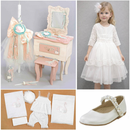 ΠΑΚΕΤΟ ΒΑΠΤΙΣΗΣ ΓΙΑ ΚΟΡΙΤΣΑΚΙ ΚΥΚΝΟΣ ΜΕ ΡΟΥΧΟ Guy Laroche