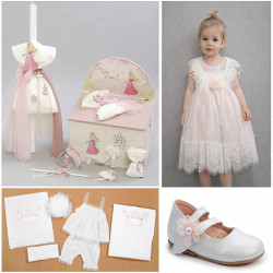 ΠΑΚΕΤΟ ΒΑΠΤΙΣΗΣ ΓΙΑ ΚΟΡΙΤΣΑΚΙ ΠΡΙΓΚΙΠΙΣΣΑ ΜΕ ΡΟΥΧΟ Carousel