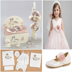 ΠΑΚΕΤΟ ΒΑΠΤΙΣΗΣ ΓΙΑ ΚΟΡΙΤΣΑΚΙ ΕΛΑΦΑΚΙ ΜΕ ΡΟΥΧΟ Carousel