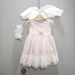 ΣΕΤ ΒΑΠΤΙΣΗΣ ΓΙΑ ΚΟΡΙΤΣΑΚΙ ΛΟΥΛΟΥΔΑΚΙΑ ΚΑΙ ΟΝΟΝΑ ΜΕ ΡΟΥΧΟ MAKIS TSELIOS ΠΚ-326