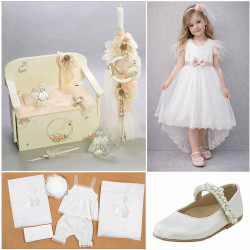 ΠΑΚΕΤΟ ΒΑΠΤΙΣΗΣ ΓΙΑ ΚΟΡΙΤΣΑΚΙ ΚΥΚΝΟΣ ΜΕ ΡΟΥΧΟ Carousel