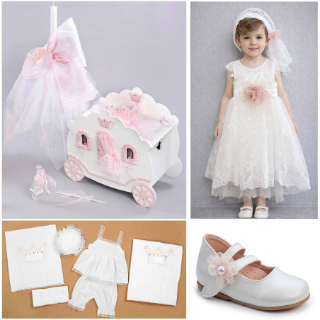 ΠΑΚΕΤΟ ΒΑΠΤΙΣΗΣ ΓΙΑ ΚΟΡΙΤΣΑΚΙ ΑΜΑΞΑ ΜΕ ΡΟΥΧΟ Carousel