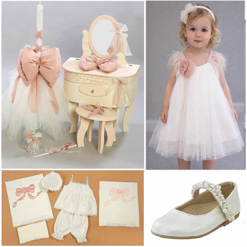 ΠΑΚΕΤΟ ΒΑΠΤΙΣΗΣ ΓΙΑ ΚΟΡΙΤΣΑΚΙ ΦΙΟΓΚΟΥΣ ΜΕ ΡΟΥΧΟ Carousel