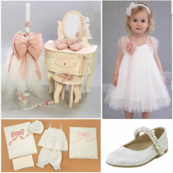 ΠΑΚΕΤΟ ΒΑΠΤΙΣΗΣ ΓΙΑ ΚΟΡΙΤΣΑΚΙ ΦΙΟΓΚΟΥΣ ΜΕ ΡΟΥΧΟ Carousel