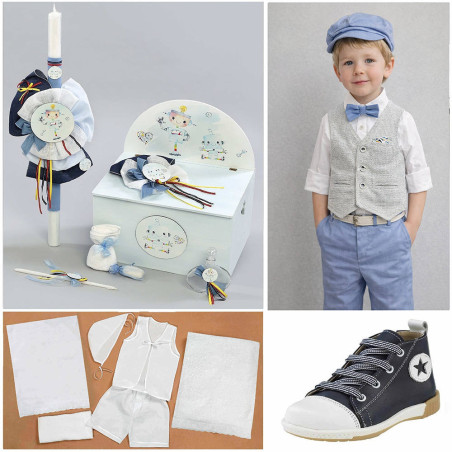 ΠΑΚΕΤΟ ΒΑΠΤΙΣΗΣ ΓΙΑ ΑΓΟΡΑΚΙ ΡΟΜΠΟΤΑΚΙ ΜΕ ΡΟΥΧΟ Guy Laroche