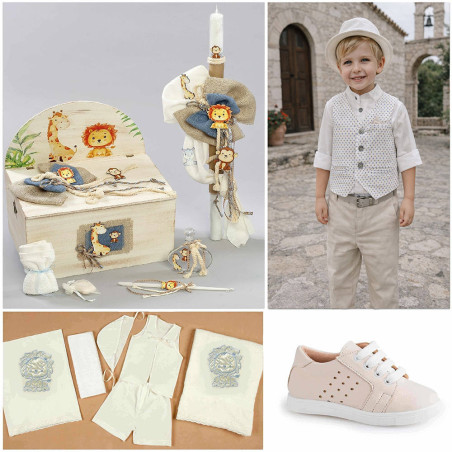 ΠΑΚΕΤΟ ΒΑΠΤΙΣΗΣ ΓΙΑ ΑΓΟΡΑΚΙ ΖΩΑ ΤΟΥ ΔΑΣΟΥΣ ΜΕ ΡΟΥΧΟ Guy Laroche