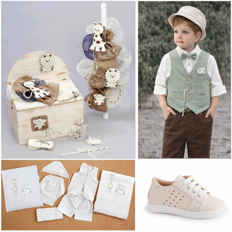 ΠΑΚΕΤΟ ΒΑΠΤΙΣΗΣ ΓΙΑ ΑΓΟΡΑΚΙ ΖΩΑΚΙΑ ΜΕ ΡΟΥΧΟ Guy Laroche