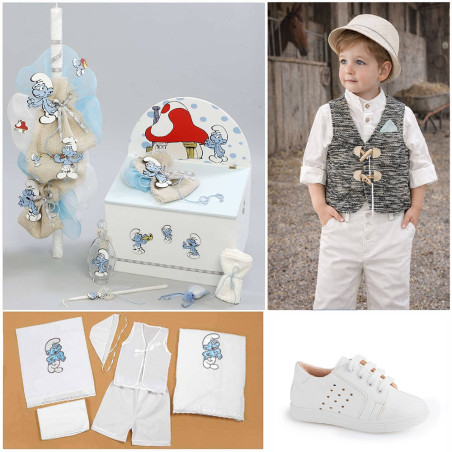 ΠΑΚΕΤΟ ΒΑΠΤΙΣΗΣ ΓΙΑ ΑΓΟΡΑΚΙ ΣΤΡΟΥΜΦΑΚΙ ΜΕ ΡΟΥΧΟ Guy Laroche