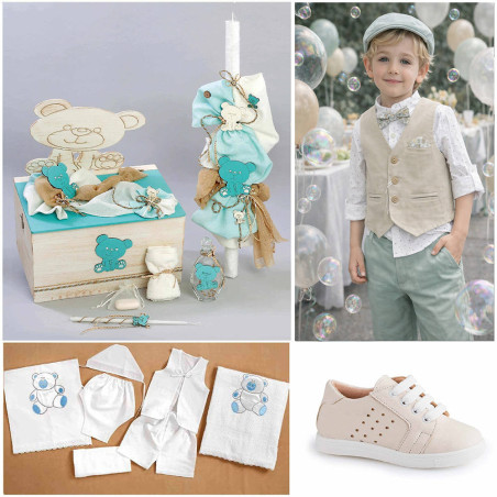 ΠΑΚΕΤΟ ΒΑΠΤΙΣΗΣ ΓΙΑ ΑΓΟΡΑΚΙ ΑΡΚΟΥΔΑΚΙ ΜΕ ΡΟΥΧΟ Guy Laroche