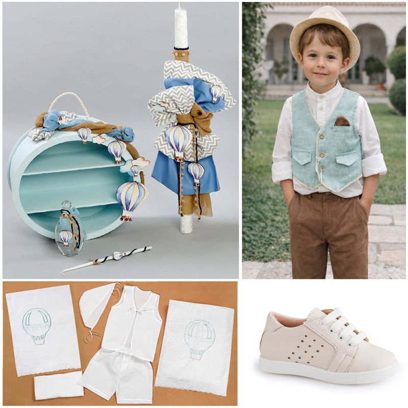 ΠΑΚΕΤΟ ΒΑΠΤΙΣΗΣ ΓΙΑ ΑΓΟΡΑΚΙ ΑΕΡΟΣΤΑΤΟ ΜΕ ΡΟΥΧΟ Guy Laroche