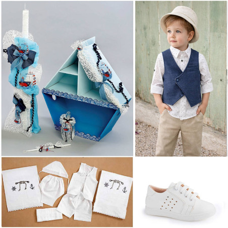 ΠΑΚΕΤΟ ΒΑΠΤΙΣΗΣ ΓΙΑ ΑΓΟΡΑΚΙ ΒΑΡΚΟΥΛΑ ΜΕ ΡΟΥΧΟ Guy Laroche