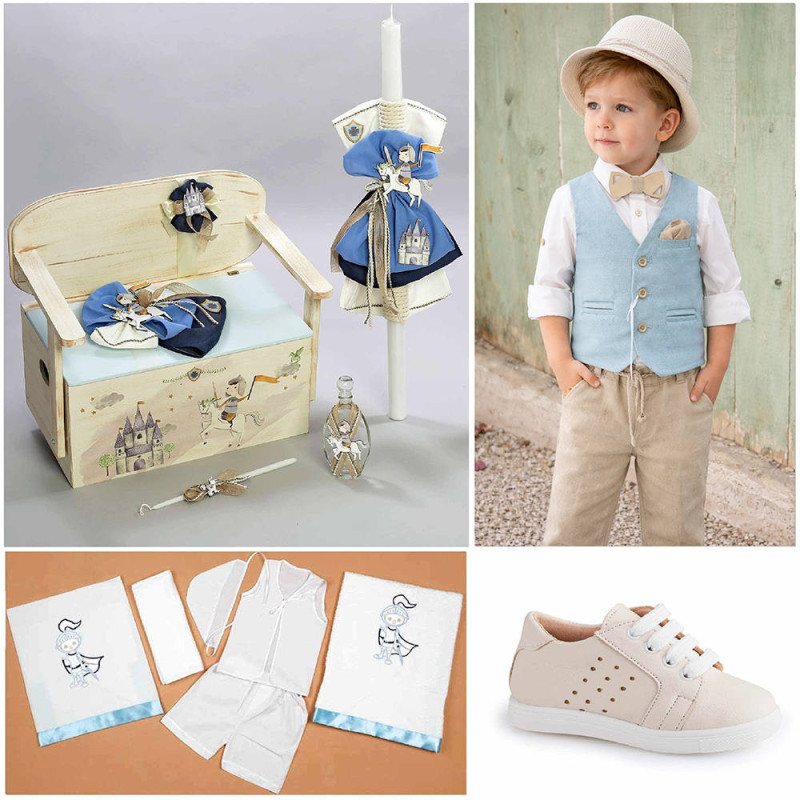 ΠΑΚΕΤΟ ΒΑΠΤΙΣΗΣ ΓΙΑ ΑΓΟΡΑΚΙ ΙΠΠΟΤΗΣ ΘΡΑΝΙΟ ΜΕ ΡΟΥΧΟ Guy Laroche