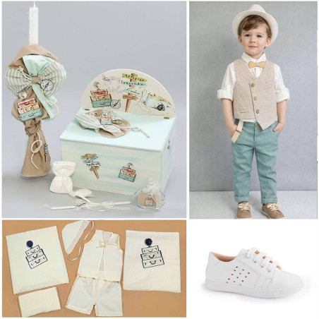 ΠΑΚΕΤΟ ΒΑΠΤΙΣΗΣ ΓΙΑ ΑΓΟΡΑΚΙ ΤΑΞΙΔΙ ΜΕ ΡΟΥΧΟ Carousel