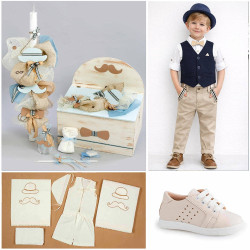 ΠΑΚΕΤΟ ΒΑΠΤΙΣΗΣ ΓΙΑ ΑΓΟΡΑΚΙ ΜΟΥΣΤΑΚΙ ΜΕ ΡΟΥΧΟ Carrousel