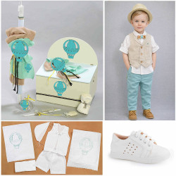 ΠΑΚΕΤΟ ΒΑΠΤΙΣΗΣ ΓΙΑ ΑΓΟΡΑΚΙ ΑΕΡΟΣΤΑΤΟ ΜΕ ΡΟΥΧΟ Carousel