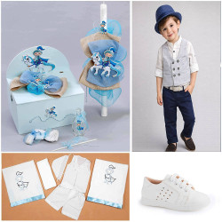 ΠΑΚΕΤΟ ΒΑΠΤΙΣΗΣ ΓΙΑ ΑΓΟΡΑΚΙ ΙΠΠΟΤΗΣ ΜΕ ΡΟΥΧΟ LE PETIT PRE