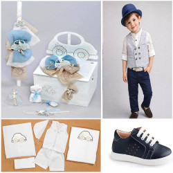 ΠΑΚΕΤΟ ΒΑΠΤΙΣΗΣ ΓΙΑ ΑΓΟΡΑΚΙ ΑΜΑΞΑΚΙ ΜΕ ΡΟΥΧΟ LE PETIT PRE