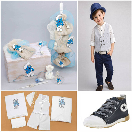 ΠΑΚΕΤΟ ΒΑΠΤΙΣΗΣ ΓΙΑ ΑΓΟΡΑΚΙ ΣΤΡΟΥΜΦΑΚΙΑ ΜΕ ΡΟΥΧΟ LE PETIT PRE