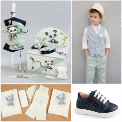 ΠΑΚΕΤΟ ΒΑΠΤΙΣΗΣ ΓΙΑ ΑΓΟΡΑΚΙ ΠΑΝΤΑ ΜΕ ΡΟΥΧΟ LE PETIT PRE