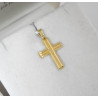 Χρυσός ανδρικός σταυρός με αλυσίδα 14 Καρατίων