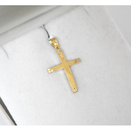 Χρυσός γυναικείος σταυρός 14 Καρατίων